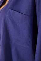 Keten Natural Koyu Mavi Gömlek KOYU MAVİ - 3